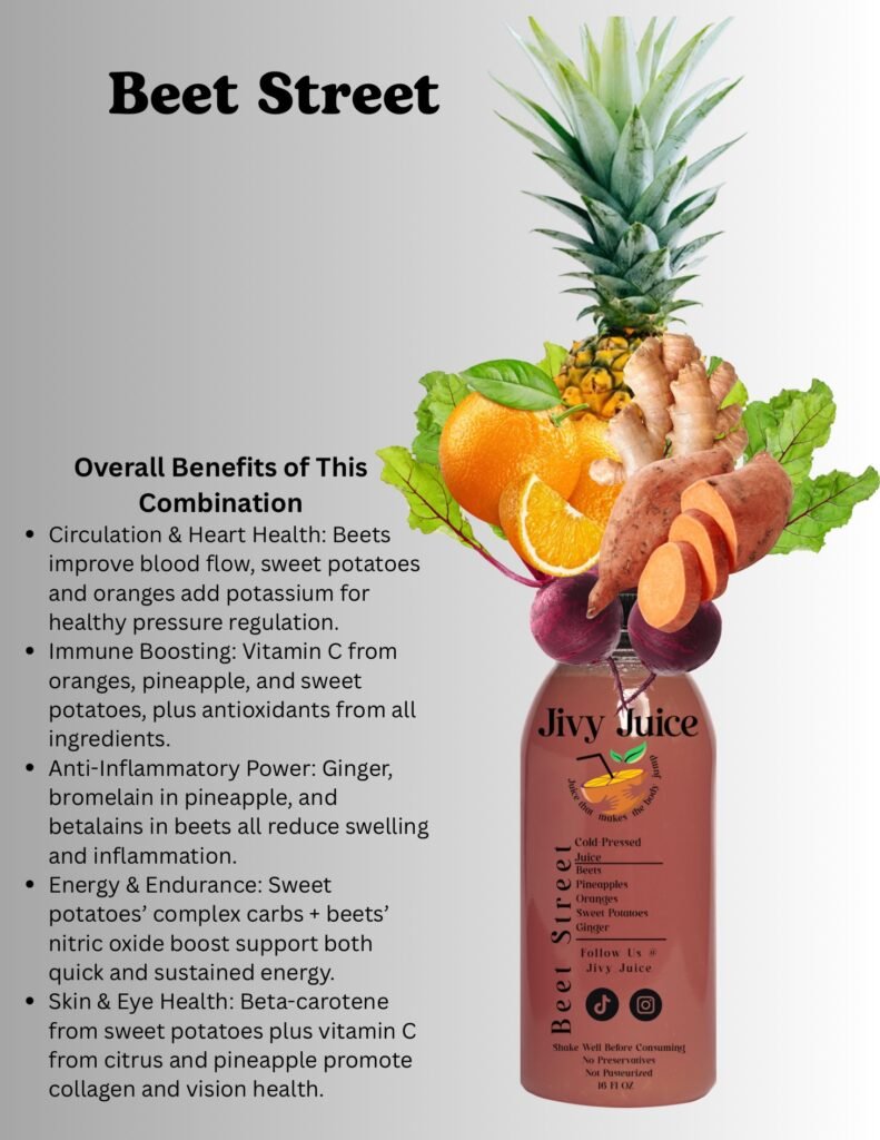 Jivy Juice: Beet Street flavor