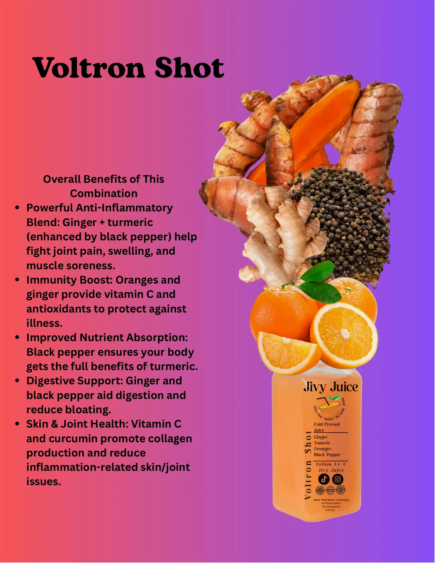 Jivy Juice: Voltron Shot